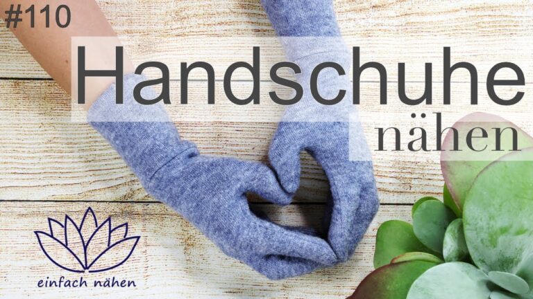 Handschuhe nähen: Kreative DIY